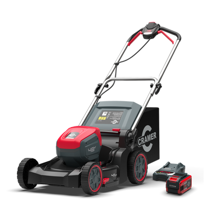 Cramer 48LM41K4 Plæneklipper 41 cm inkl. batteri og lader